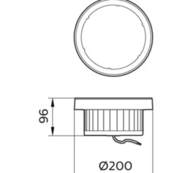Alternative view of โคมไฮเบย์ LED SmartBright  BY228P Philips 60W (CW)