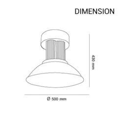 Alternative view of โคมไฮเบย์ LED 150w LAMPO (เดย์ไลท์)