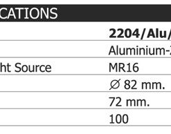โคมไฟดาวน์ไลท์ฝังฝ้า LED