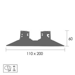 โคมไฟดาวน์ไลท์ฝังฝ้า LED