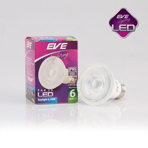หลอดไฟ LED Par ขั่วE27 6w EVE