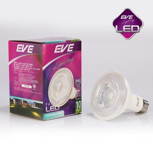 หลอดไฟ LED Par ขั่วE27 10w EVE