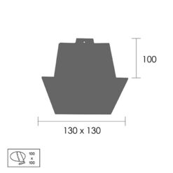 โคมไฟดาวน์ไลท์ฝังฝ้า LED