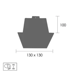 โคมไฟดาวน์ไลท์ฝังฝ้า LED