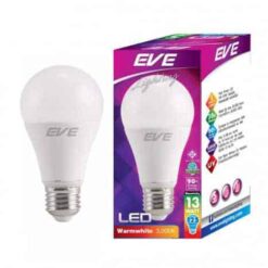 หลอดไฟ LED A60 13w EVE ขั่วE27