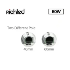 Alternative view of โคมไฟถนน LED Street Light Rio 60w RICHLED (เดย์ไลท์)