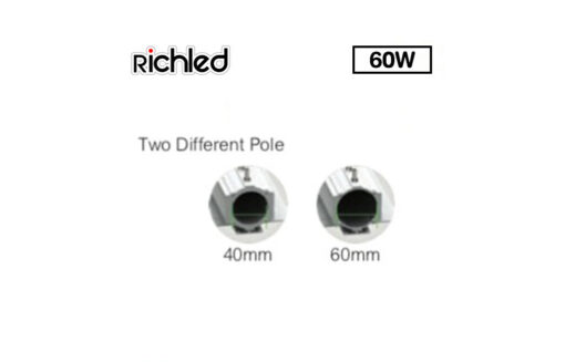 โคมไฟถนน LED Street Light Rio 60w RICHLED (เดย์ไลท์) - Image 2