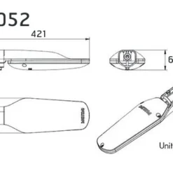 Alternative view of โคมไฟถนน SmartBright LED BRP052 40W PHILIPS