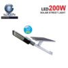 โคมไฟถนนโซล่าเซลล์ LED 200W IWACHI SMD (พร้อมรีโมทคอนโทรล)