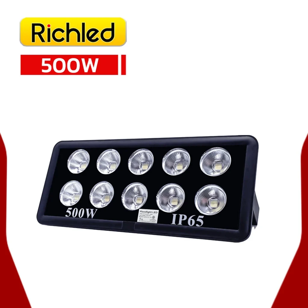 สปอร์ตไลท์ LED 500W RICHLED COB สปอร์ตไลท์ LED 500W RICHLED COB
