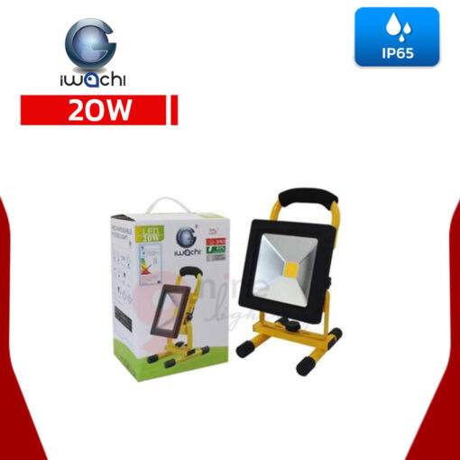 สปอร์ตไลท์พกพา LED 20W IWACHI TGD-005