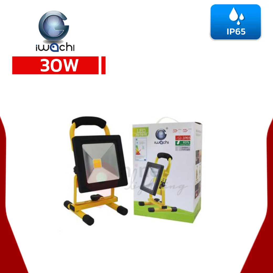 สปอร์ตไลท์พกพา LED 30W IWACHI TGD-005