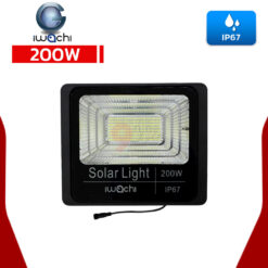 สปอร์ตไลท์โซล่าเซลล์ LED 200w Iwachi