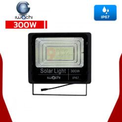สปอร์ตไลท์โซล่าเซลล์ LED 300w Iwachi