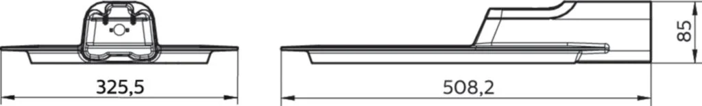 โคมไฟถนน PHILIPS LED 140W Smartbright BRP132 - Image 2