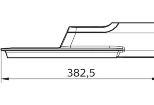 โคมไฟถนน PHILIPS LED 70W Smartbright BRP130 - Image 2