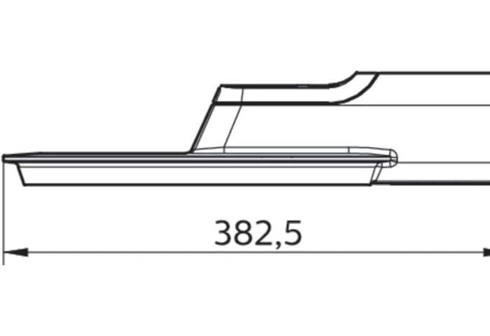 โคมไฟถนน PHILIPS LED 70W Smartbright BRP130 - Image 2
