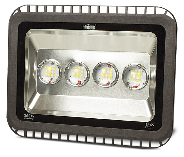 โคมไฟสปอร์ตไลท์ LED 200W BIOBULB B-SFL200D