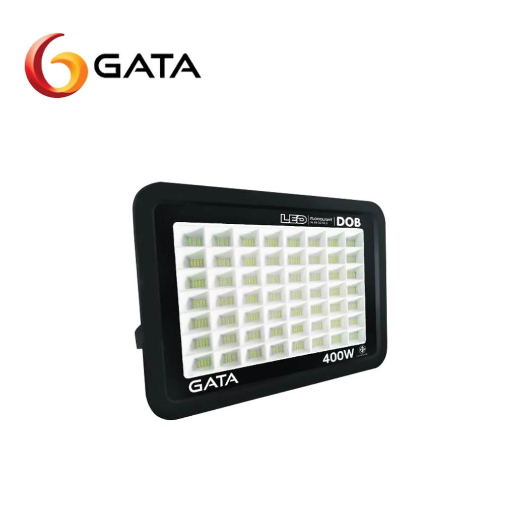 โคมไฟสปอร์ตไลท์ LED 400W SLIM DOB GATA