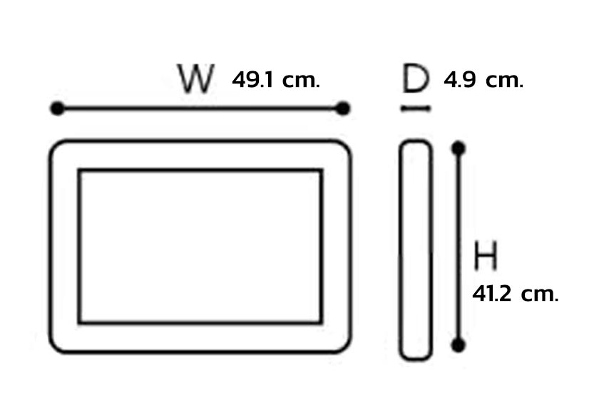 โคมไฟสปอร์ตไลท์ LED 400W SLIM DOB GATA