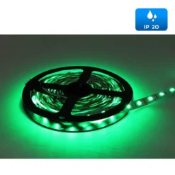 ไฟเส้น LED 5m IWC แสงสีเขียว แบบเปลือย