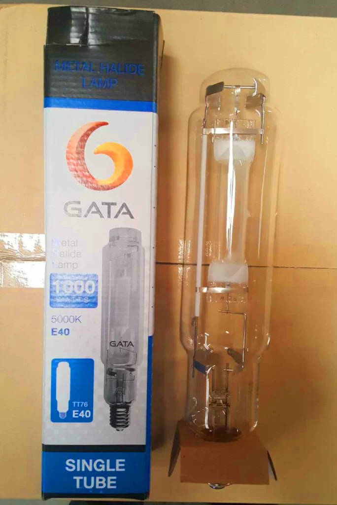 หลอดเมทัลฮาไลด์ 1000W GATA E40 หลอดเมทัลฮาไลด์ 1000W GATA E40