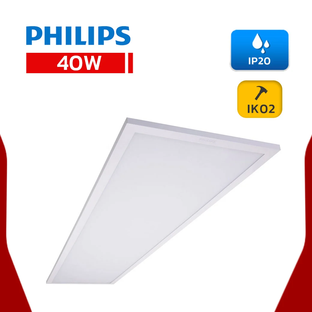 โคมไฟฝังฝ้า Panel Light LED 40W SmartBright Slim RC091V Philips - Image 2