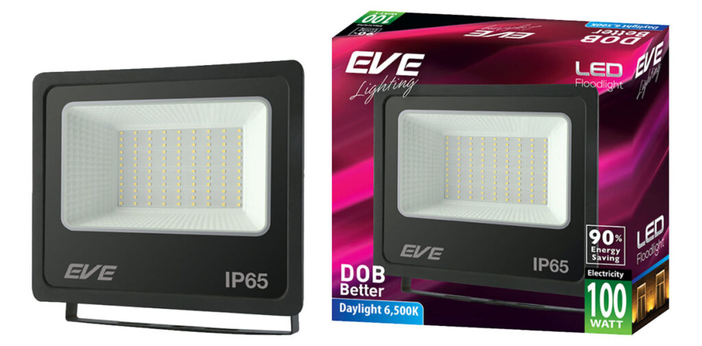 สปอร์ตไลท์ LED 100W DOB Better EVE แสงขาว