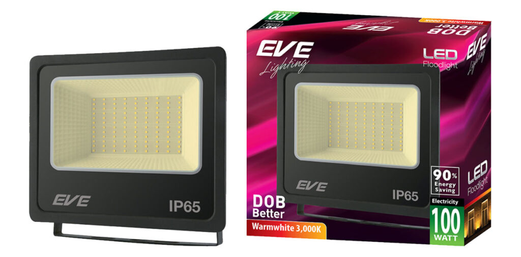สปอร์ตไลท์ LED 100W DOB Better EVE แสงส้ม