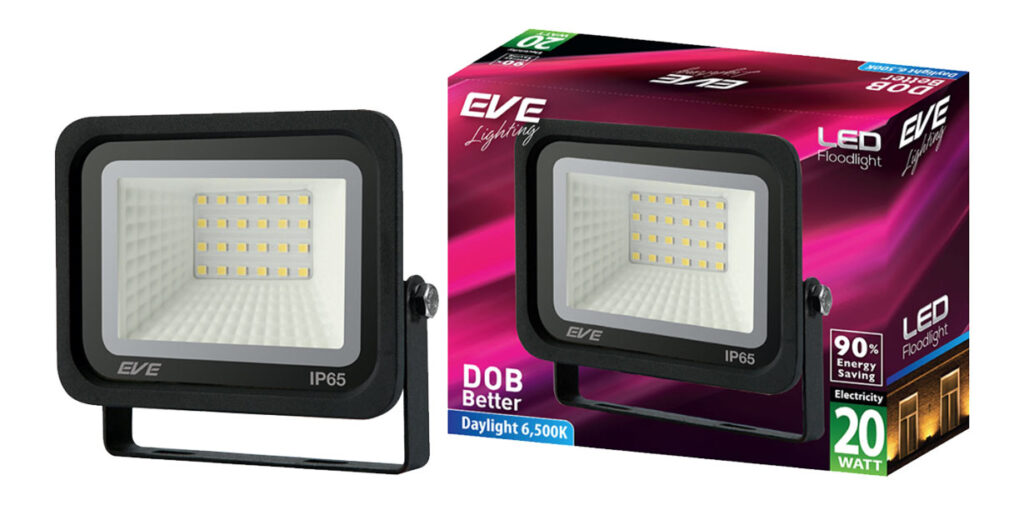 สปอร์ตไลท์ LED 20W DOB Better EVE แสงขาว