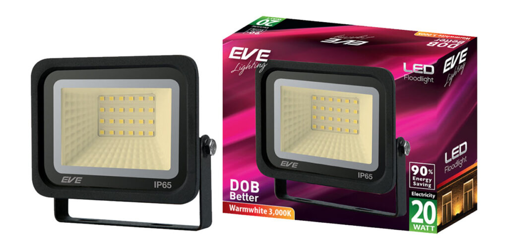 สปอร์ตไลท์ LED 20W DOB Better EVE แสงส้ม