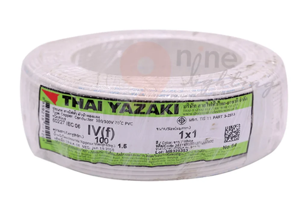 สายไฟ IEC06 IV(f)VSF 100ม. สายไฟ IV(f)VSF