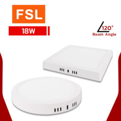 โคมไฟดาวน์ไลท์ติดลอย LED 18W FSL SURFACE MOUNTED