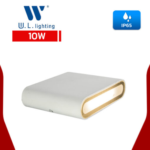โคมไฟติดผนังภายนอก LED 10W W.L.LIGHTING WL-B34-10W-WH - Image 2