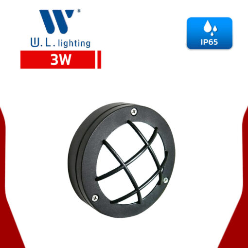 โคมไฟติดผนังภายนอก LED 3W W.L.LIGHTING WL5512 - Image 2