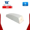 โคมไฟติดผนังภายนอก LED 6W W.L. LIGHTING WL-B41-2-6W-WH