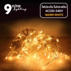 ไฟประดับ-LED100-แสงวอร์ม-(-แบบไม่กระพริบ-) 