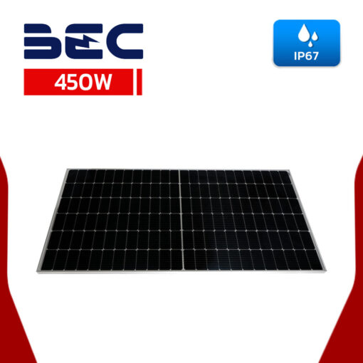 แผงโซล่าเซลล์ OSI-HM BEC 450W HALF CELL