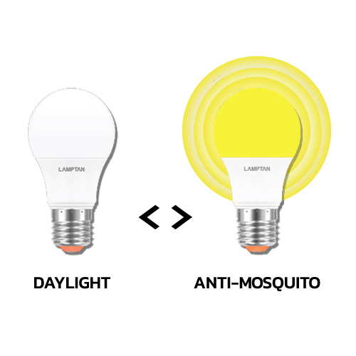 หลอดไฟไล่ยุง LED LAMPTAN ANTI-MOSQUITO SWITCH