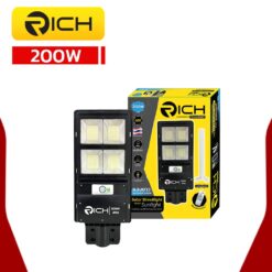 โคมไฟถนนโซล่าเซลล์ LED 200W RICH SUNLIGHT