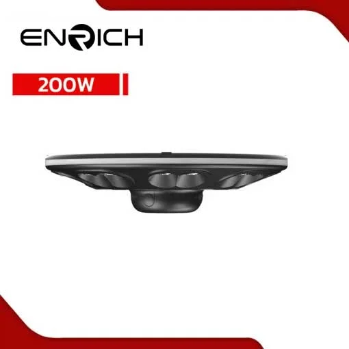 โคมไฟสนามโซล่าเซลล์ UFO LED ENRICH 200W SPACE - Image 3