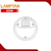 โคมไฟเพดานกึ่งดวงโคม LED 20W LAMPTAN LENS MODULE