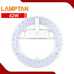 โคมไฟเพดานกึ่งดวงโคม LED 42W LAMPTAN LENS MODULE