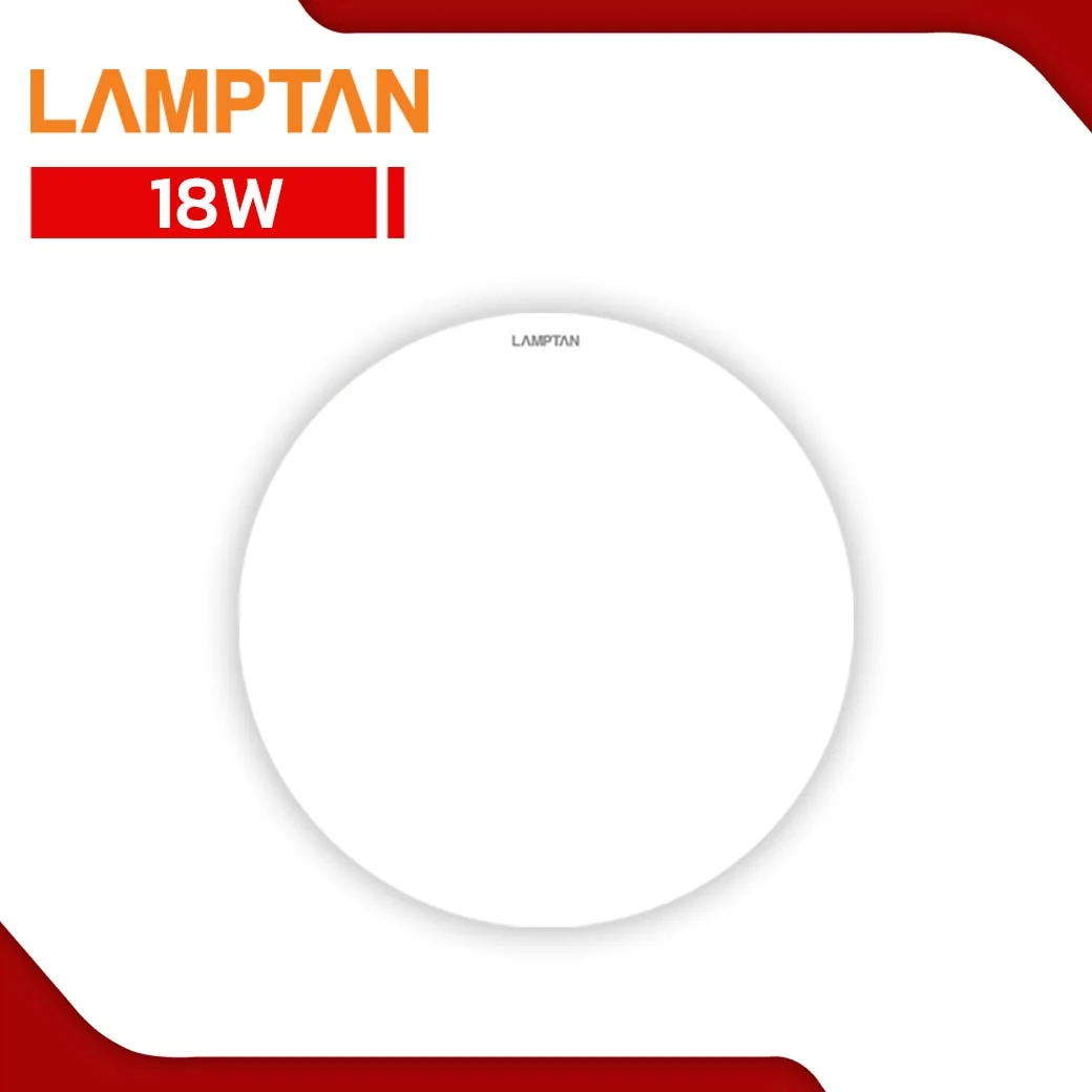 โคมไฟเพดาน LED 18W LAMPTAN STAR