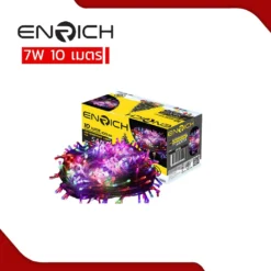 ไฟกระพริบ RGB 7W ENRICH SANTA