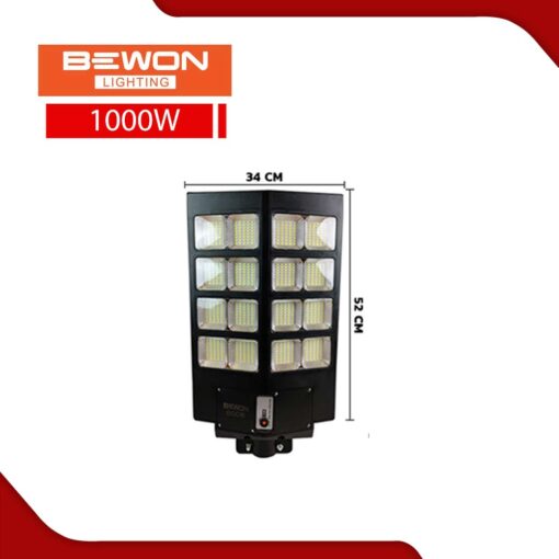 โคมไฟถนนโซล่าเซลล์ BEWON BUILD IN 1000W - Image 2
