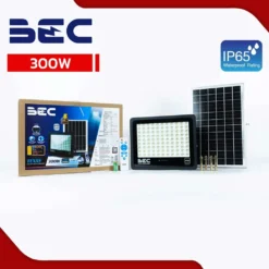 โคมฟลัดไลท์โซลาร์เซลล์ LED รุ่น TEXAS 300W