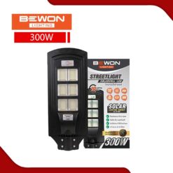 โคมไฟถนนโซล่าเซลล์ BEWON BUILD IN 300W