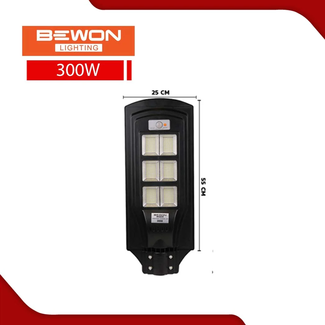 โคมไฟถนนโซล่าเซลล์ BEWON BUILD IN 300W - Image 2