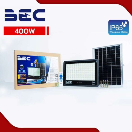 โคมฟลัดไลท์โซลาร์เซลล์ LED รุ่น TEXAS 400W